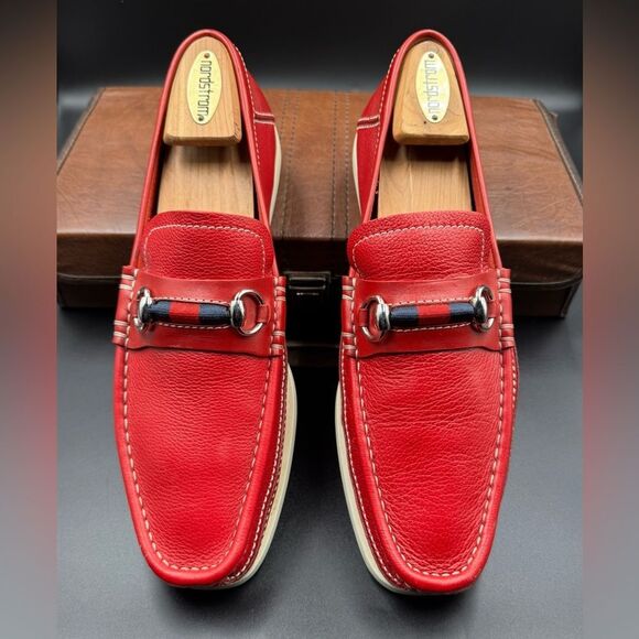 Authentic Gucci Men's bit Loafers - Picture 2 of 10